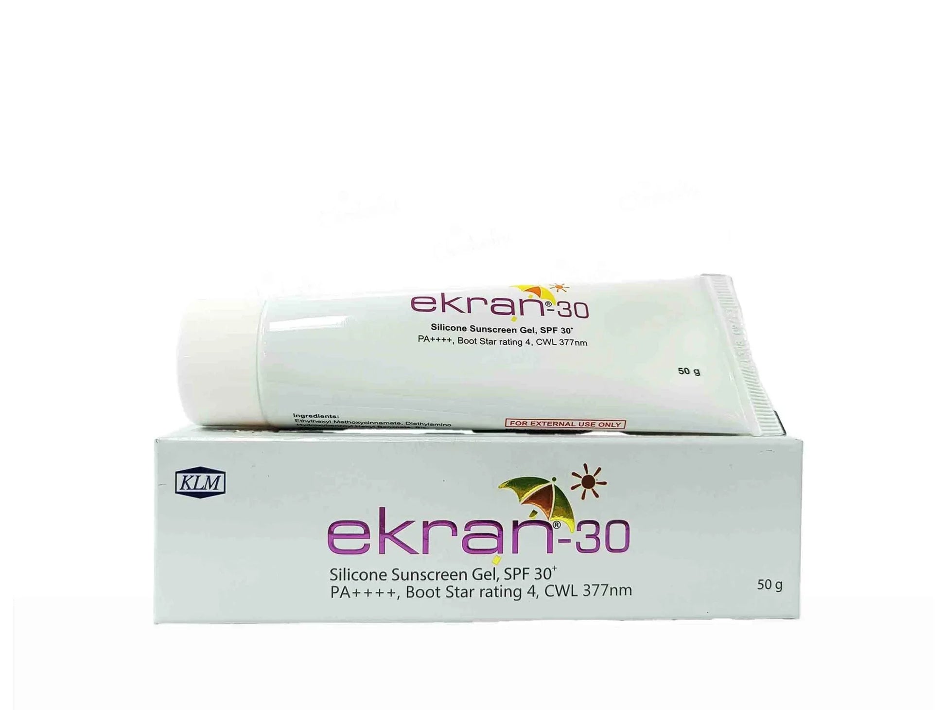 Ekran - 30 Silicone Sunscreen Gel SPF 30+/PA++++ - Atomic Pharmacy - Sunscreen