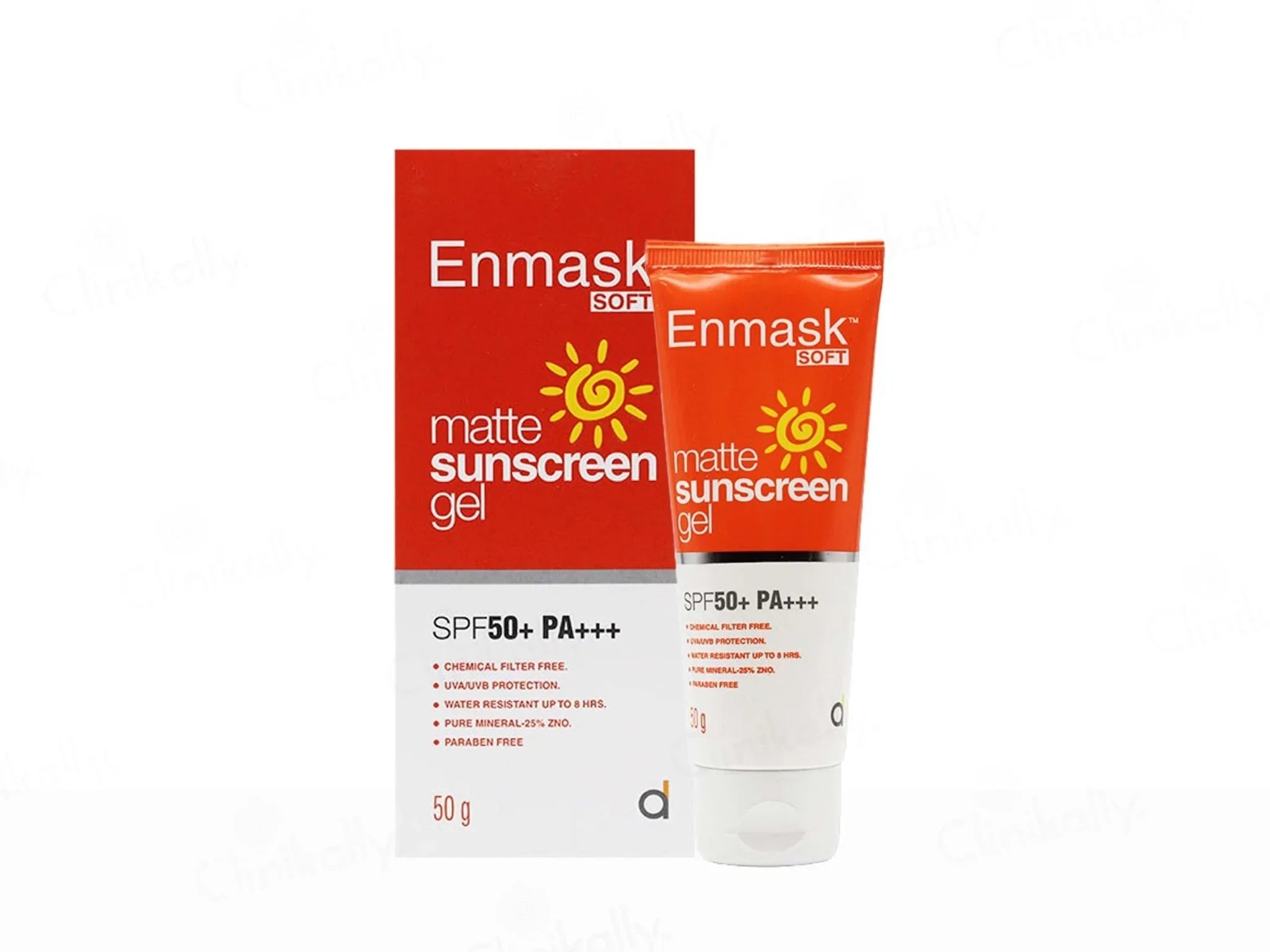 Enmask Soft Matte Sunscreen Gel SPF 50+ PA+++ - Atomic Pharmacy - Sunscreen