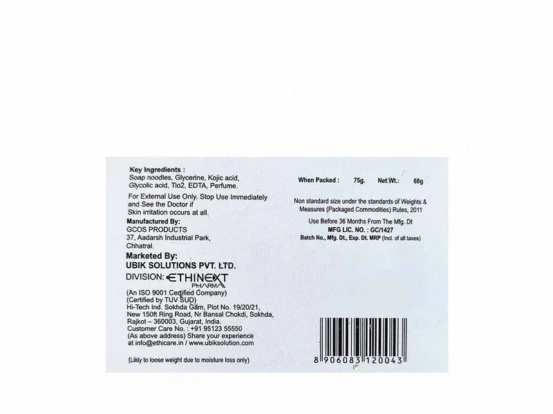 Ethiglo Soap - Atomic Pharmacy