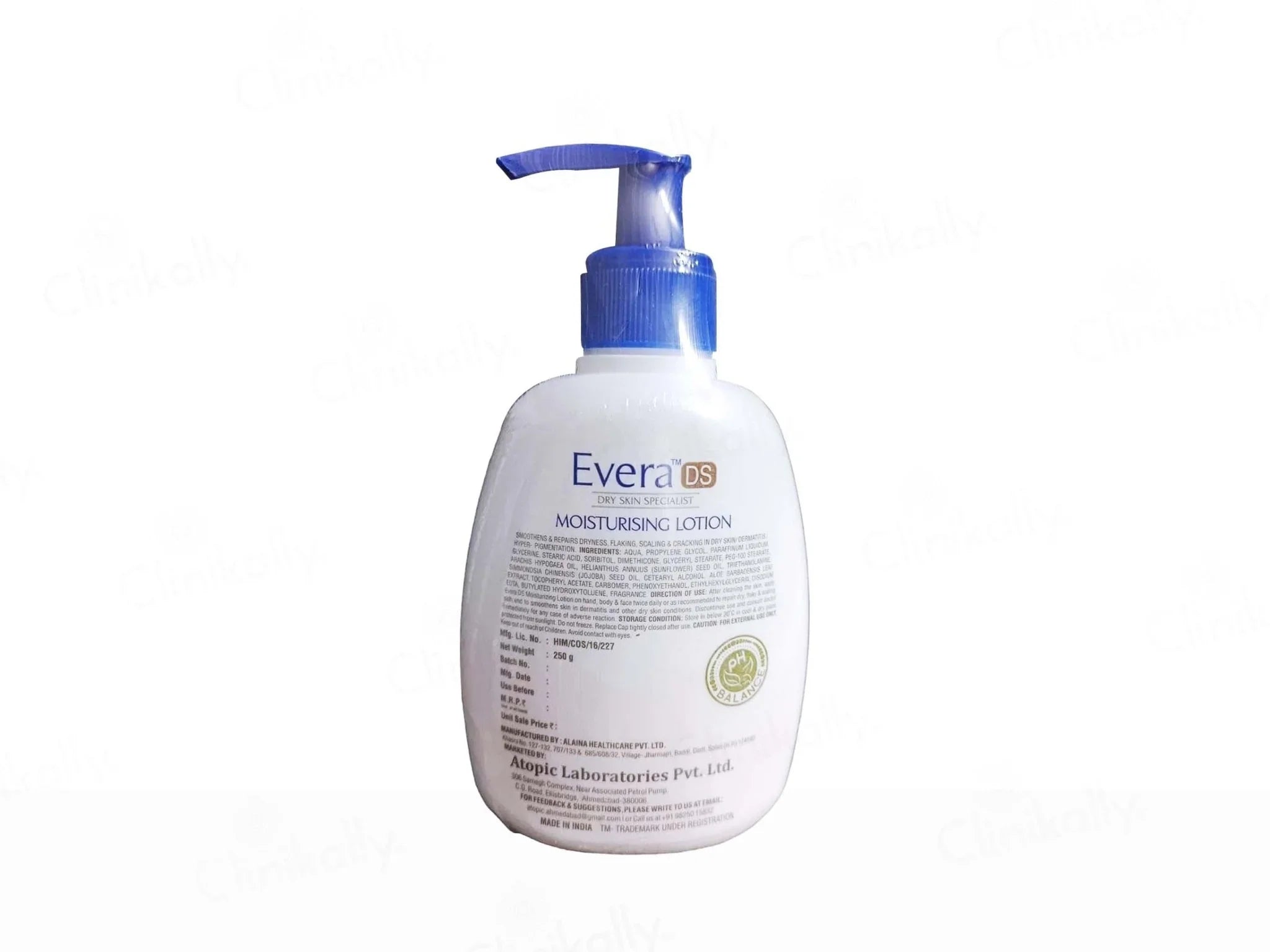Evera DS Moisturising Lotion - Atomic Pharmacy