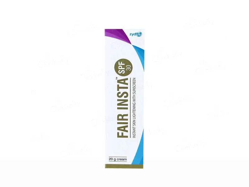 Fair Insta Instant Skin Lightening Cream With Sunscreen SPF 30 - Atomic Pharmacy