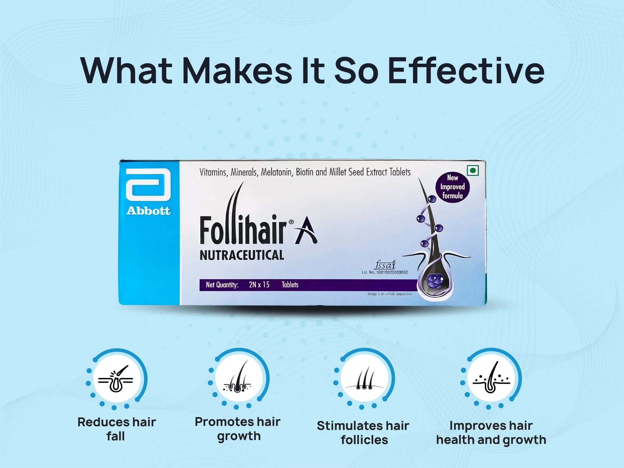 Follihair A Tablet - Atomic Pharmacy