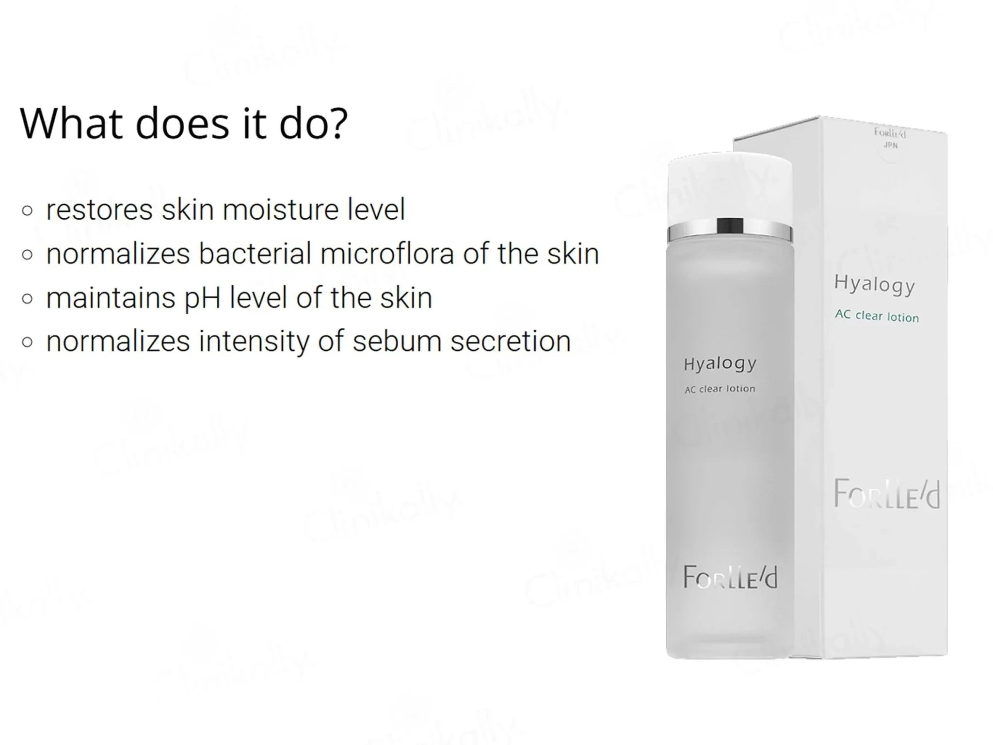 Forlle'd Hyalogy AC Clear Lotion - Atomic Pharmacy