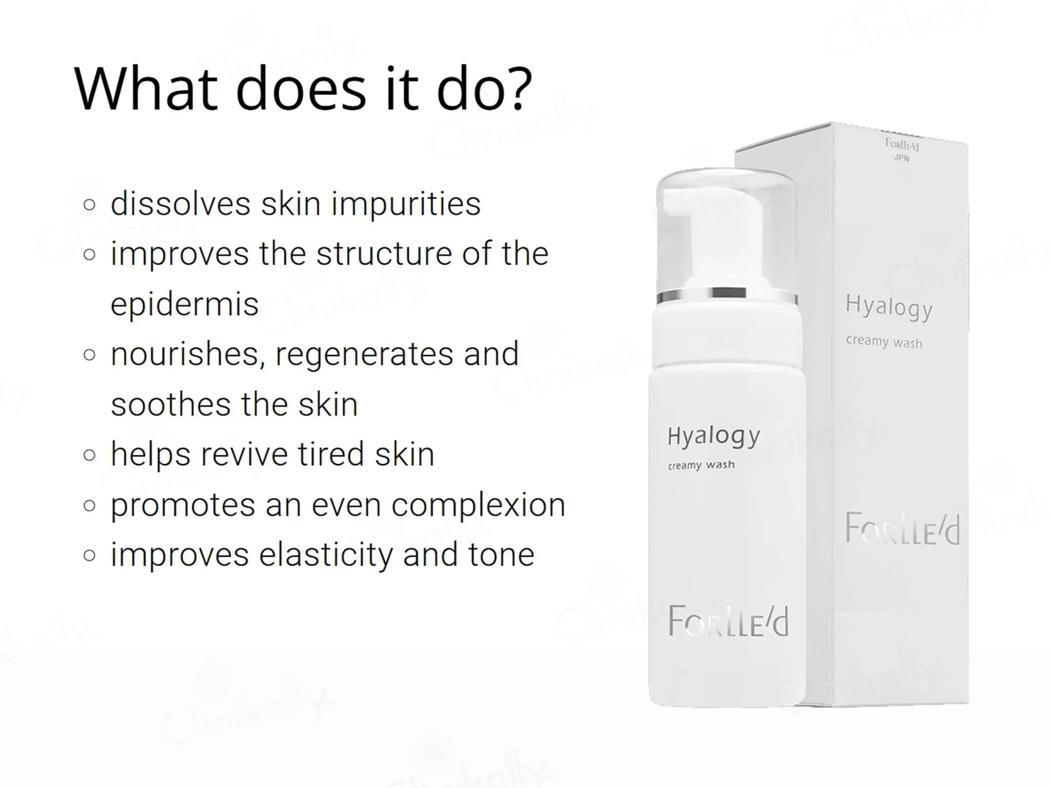 Forlle'd Hyalogy Creamy Wash - Atomic Pharmacy