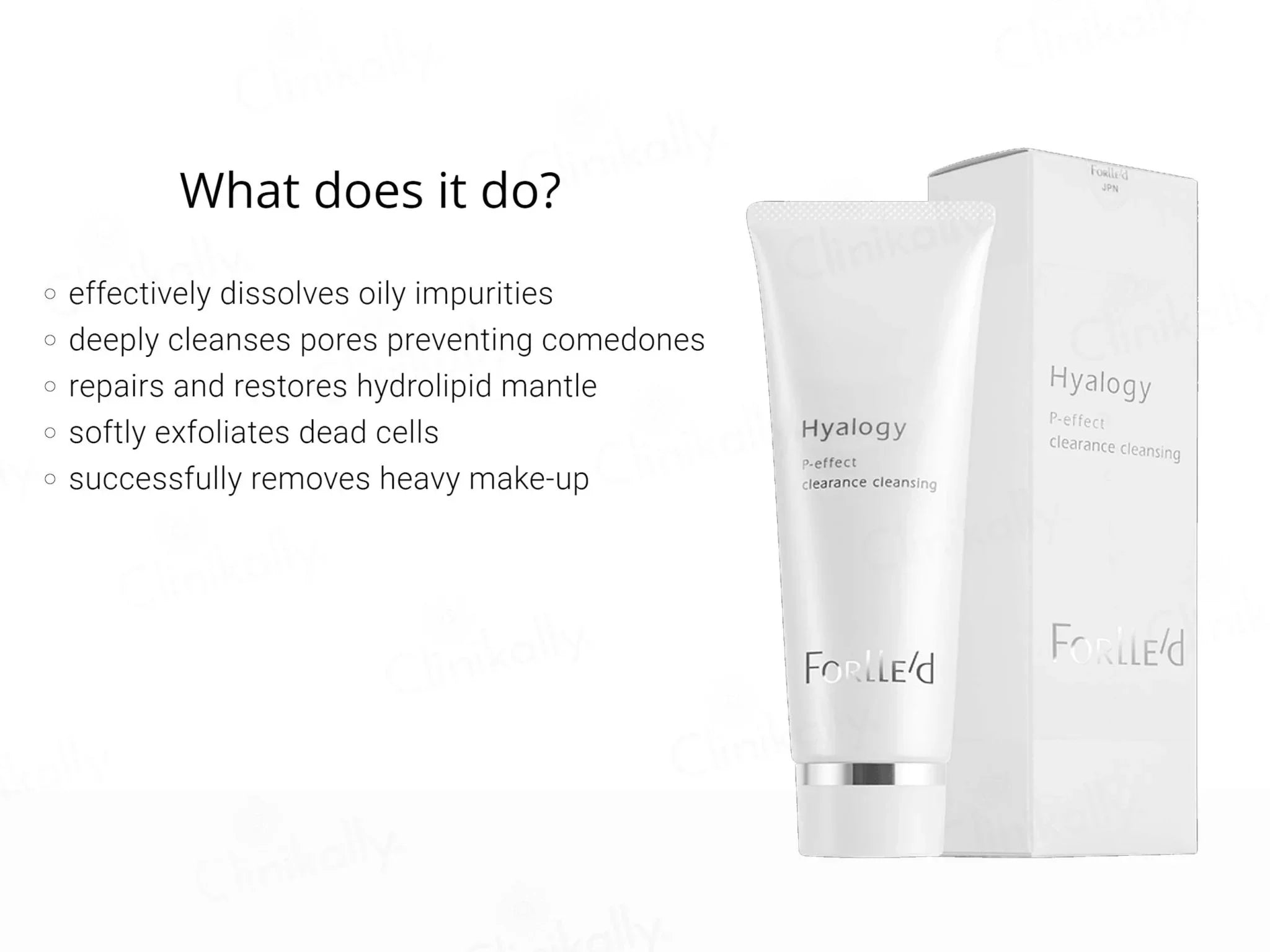 Forlle'd Hyalogy P-Effect Clearance Cleansing - Atomic Pharmacy