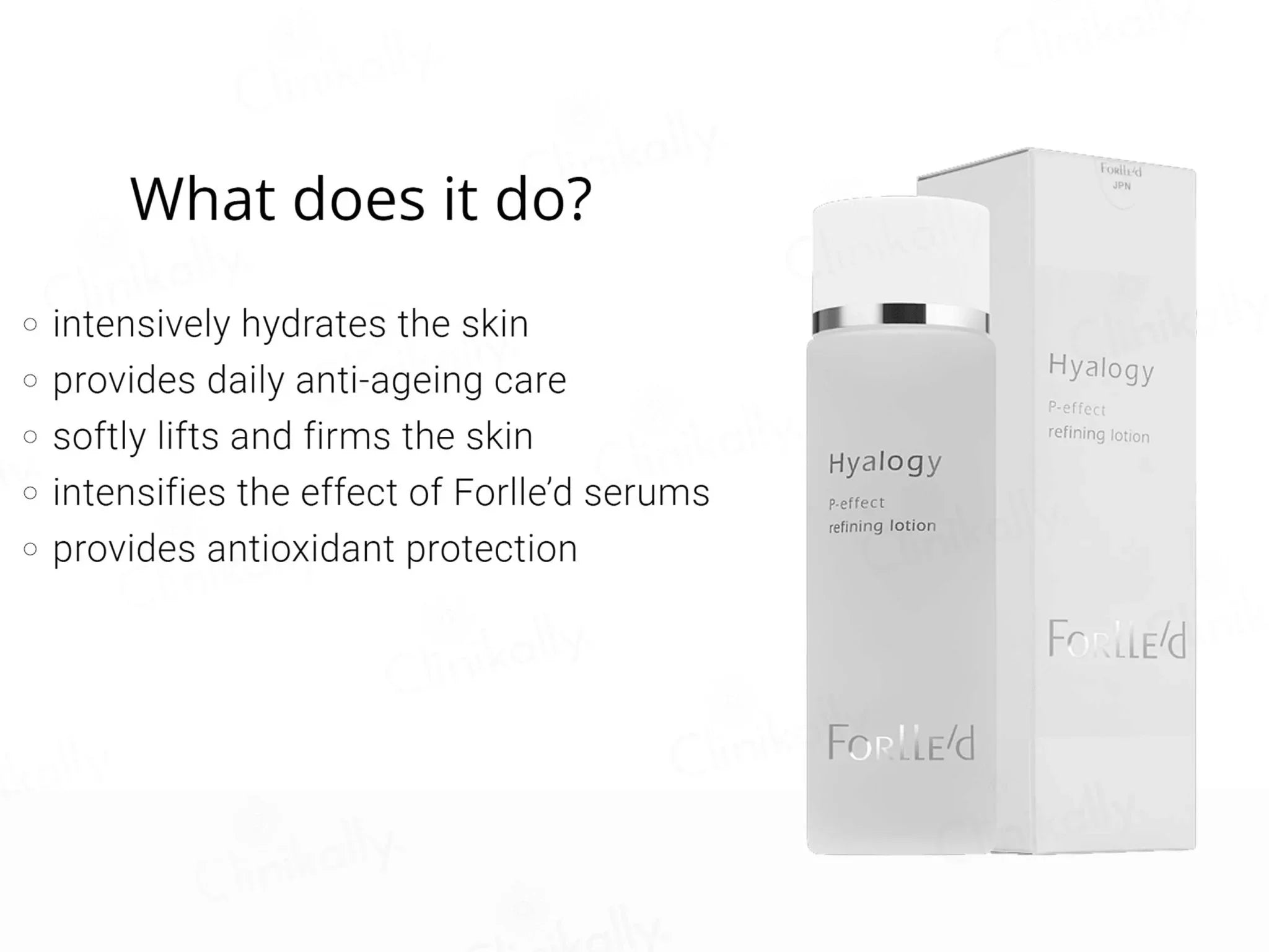 Forlle'd Hyalogy P-Effect Refining Lotion - Atomic Pharmacy