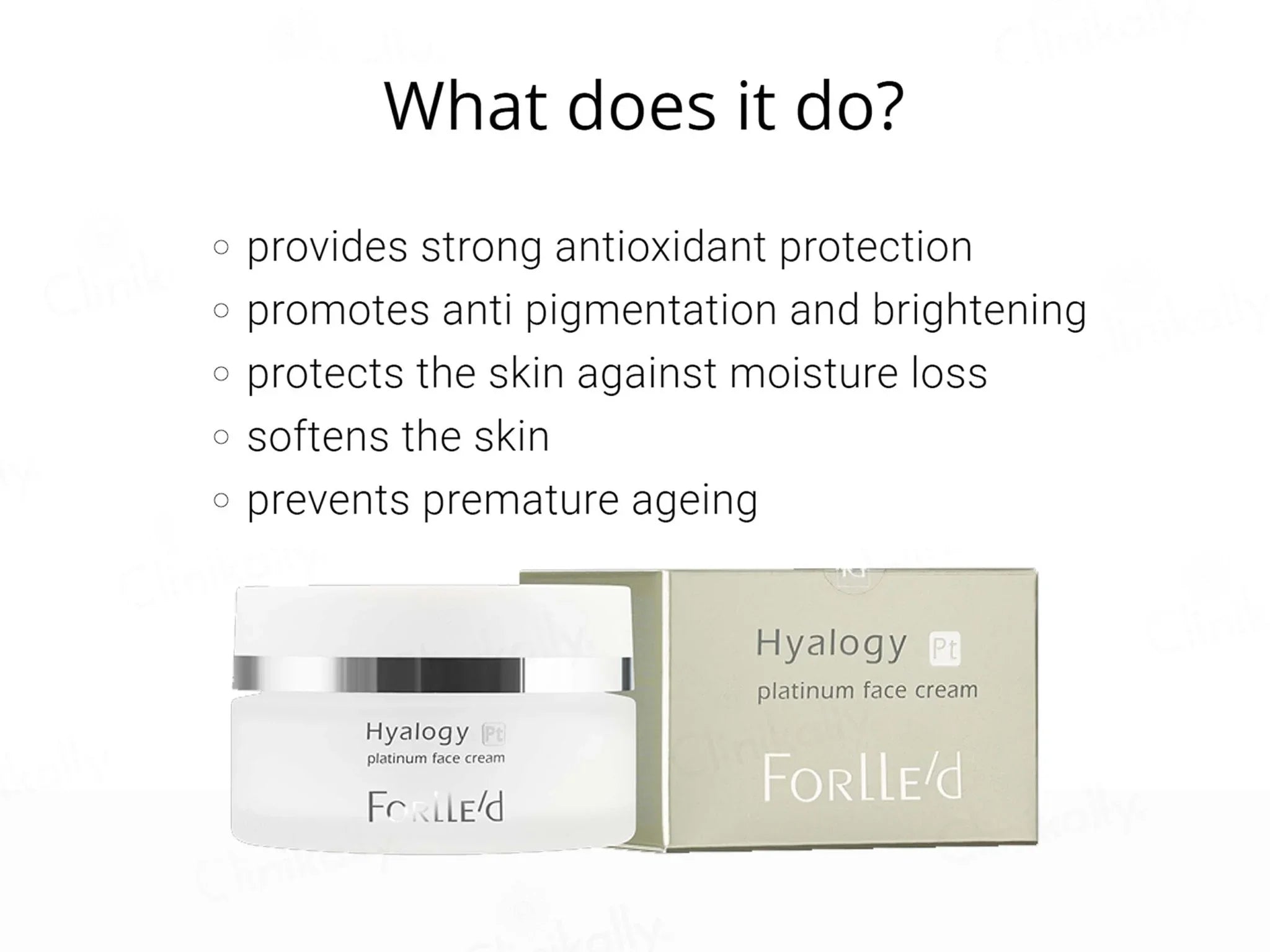 Forlle'd Hyalogy PT Platinum Face Cream - Atomic Pharmacy