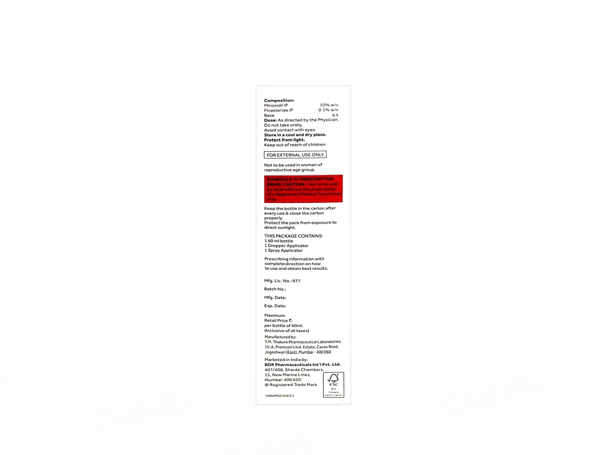 Fultress-F 10% Topical Solution - Atomic Pharmacy