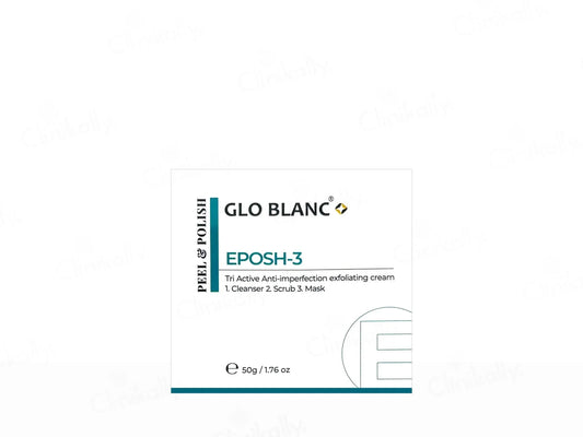 Glo Blanc Eposh - 3 Tri Active Exfoliating Cream Cleanser - Atomic Pharmacy - Skin Cleanser