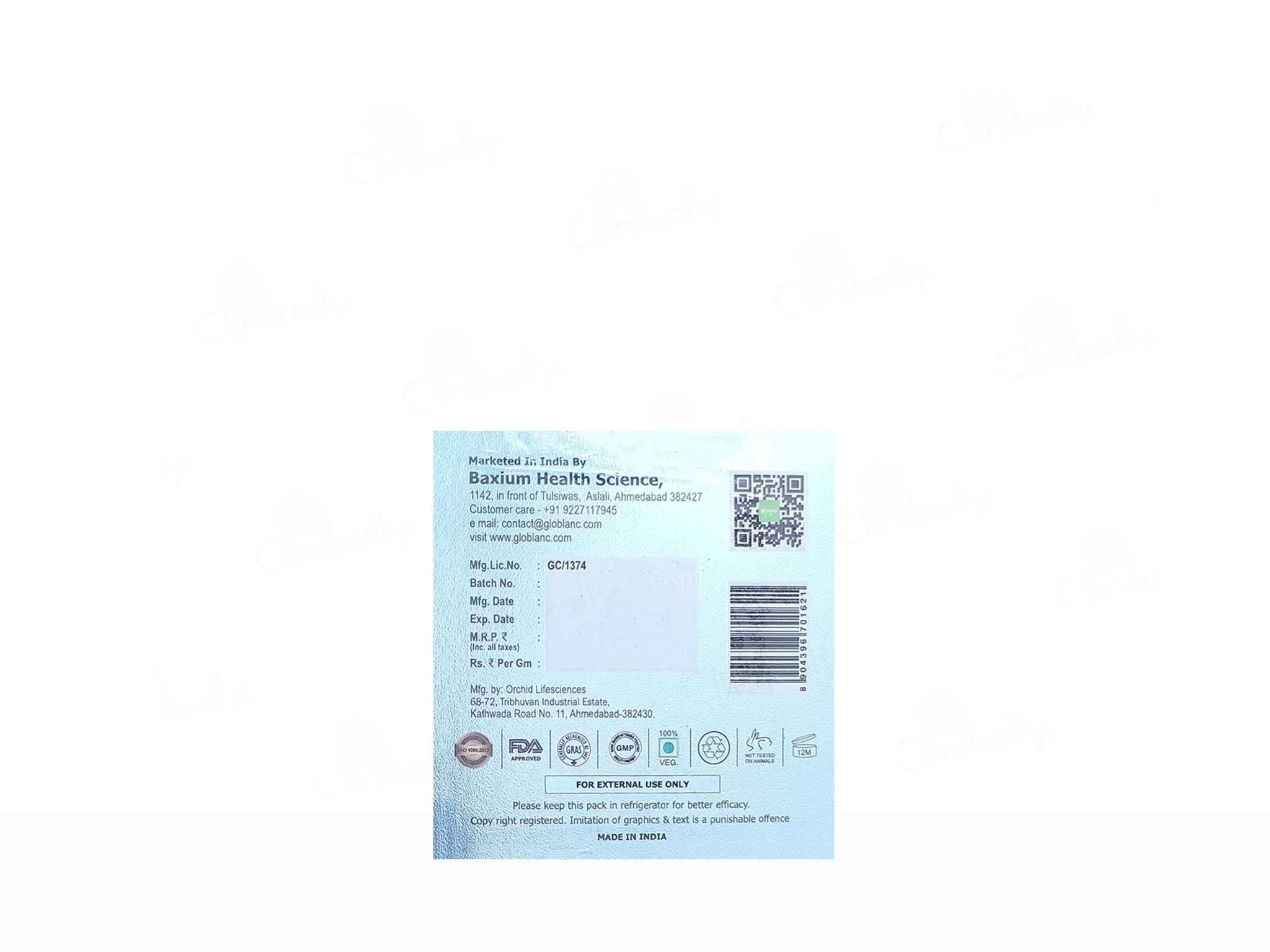 Glo Blanc Eternal Bright Glutathione Face Cream - Atomic Pharmacy