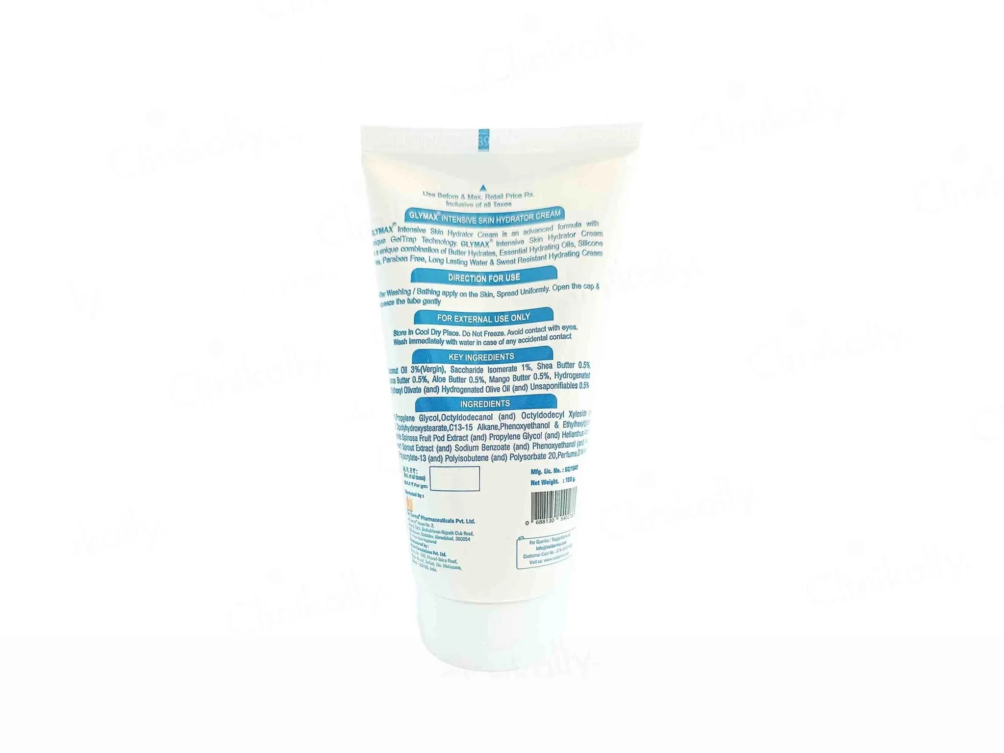 Glymax Intensive Skin Hydrator Cream - Atomic Pharmacy - Skin Cream