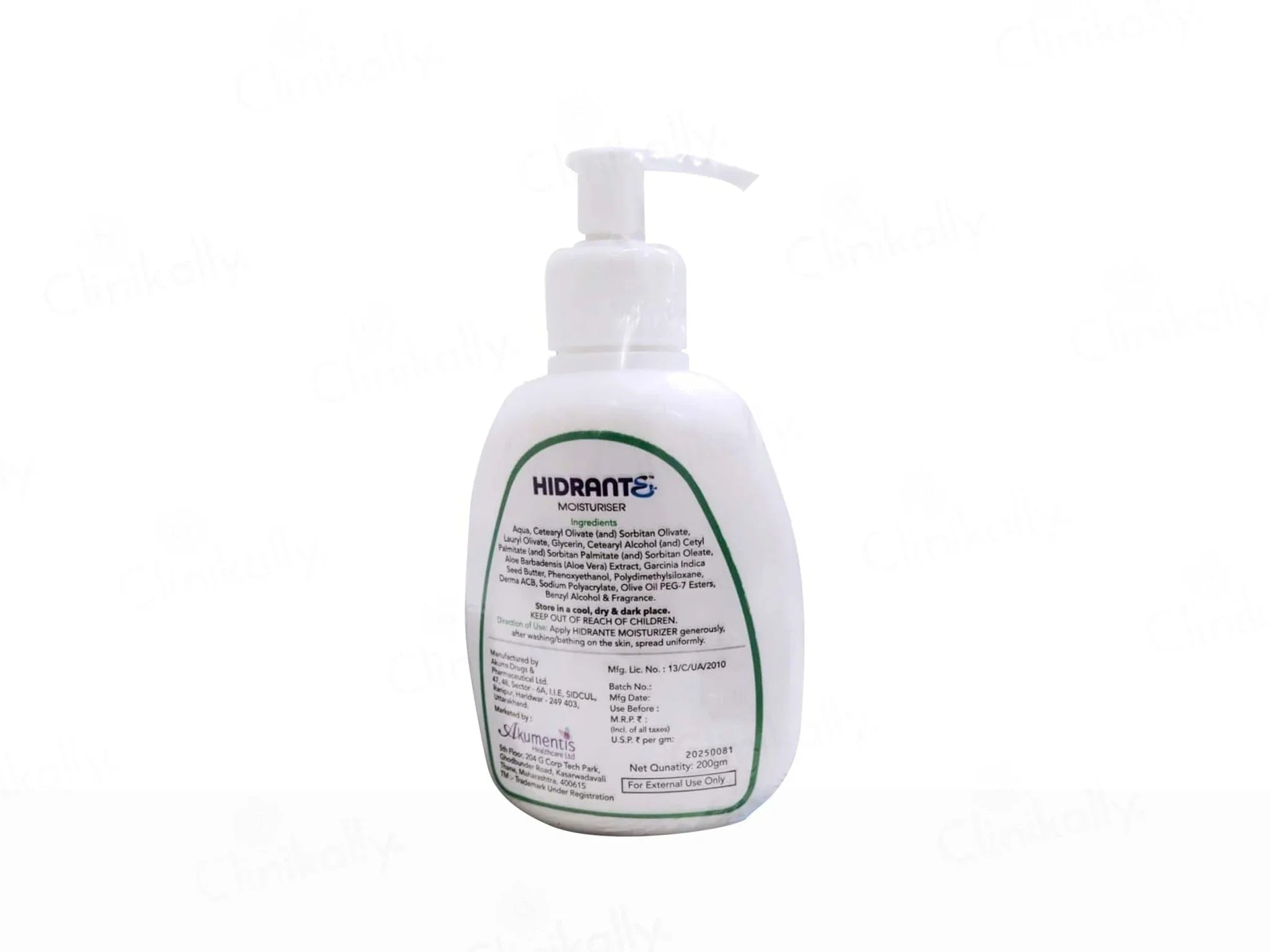 Hidrante Moisturiser For Sensitive, Itchy & Dry Skin - Atomic Pharmacy