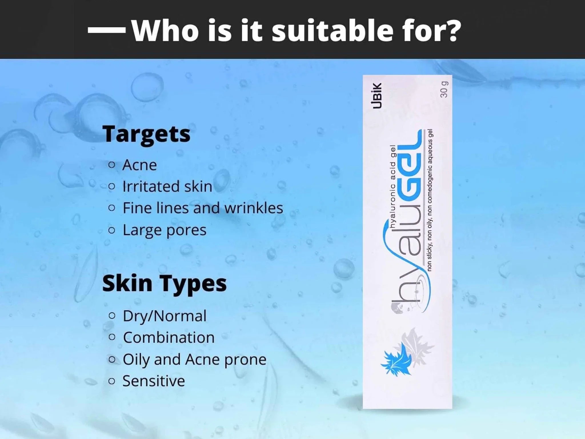 Hyalugel Hyaluronic Acid Gel - Atomic Pharmacy