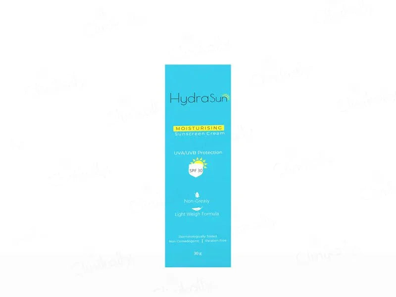 Hydrasun Moisturising Sunscreen Cream SPF 30 - Atomic Pharmacy