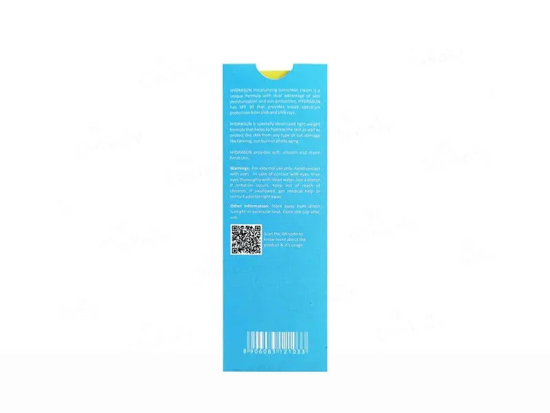 Hydrasun Moisturising Sunscreen Cream SPF 30 - Atomic Pharmacy