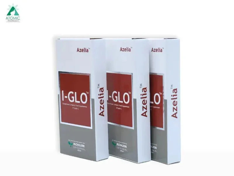 Azelia I-Glo Glutathione Vitamin C Complex Food Supplement Tablet - Atomic Pharmacy