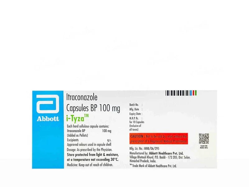 I-Tyza 100 Capsule - Atomic Pharmacy
