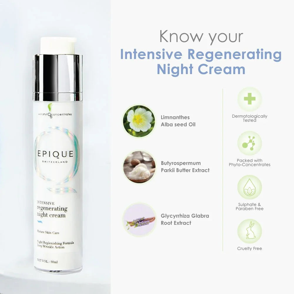 Intensive Regenerating Night Cream - Atomic Pharmacy