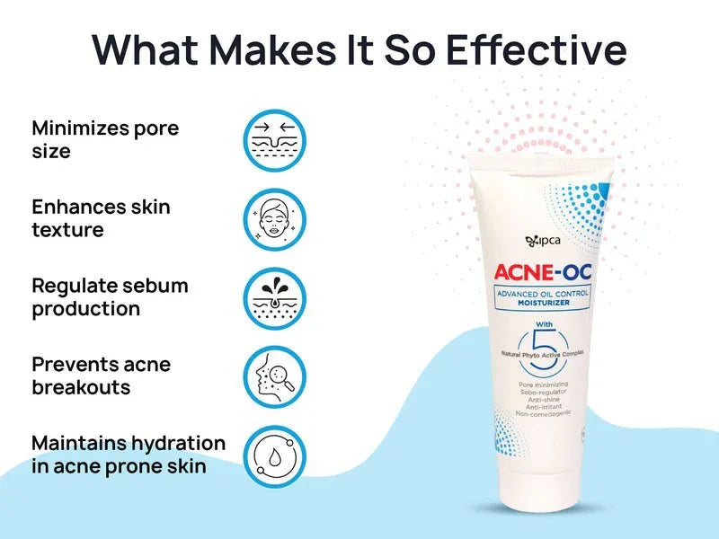 IPCA Acne-OC Sebum Regulating Moisturize - Atomic Pharmacy