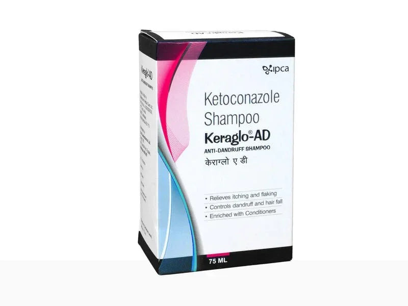 IPCA Keraglo-AD Anti-Dandruff Shampoo - Atomic Pharmacy