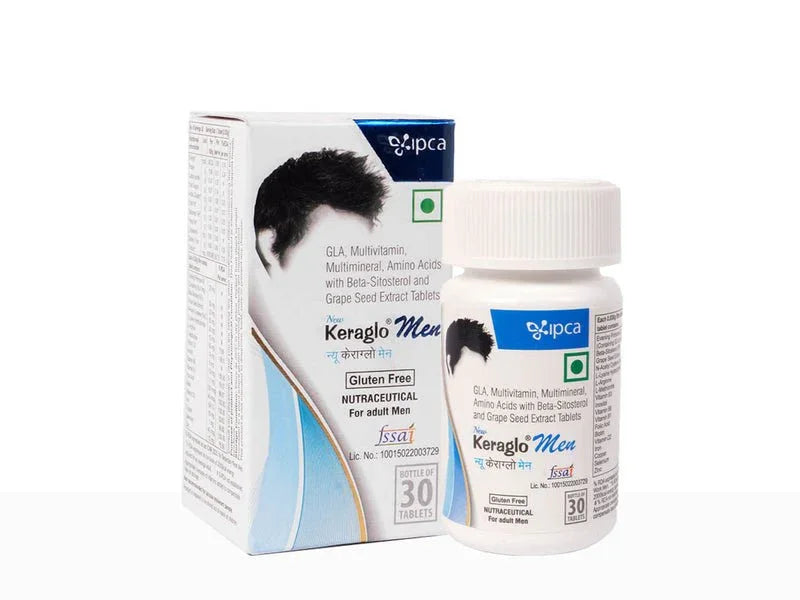 IPCA Keraglo Men Tablet - Atomic Pharmacy