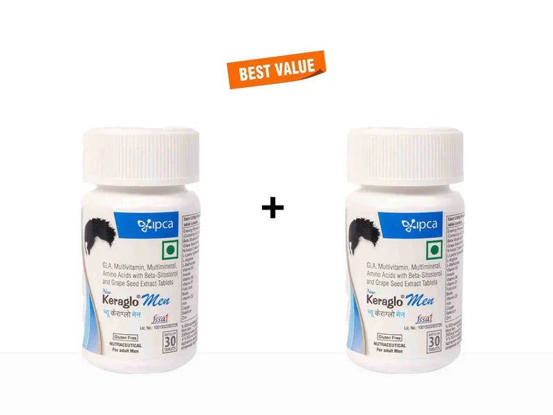 IPCA Keraglo Men Tablet - Atomic Pharmacy