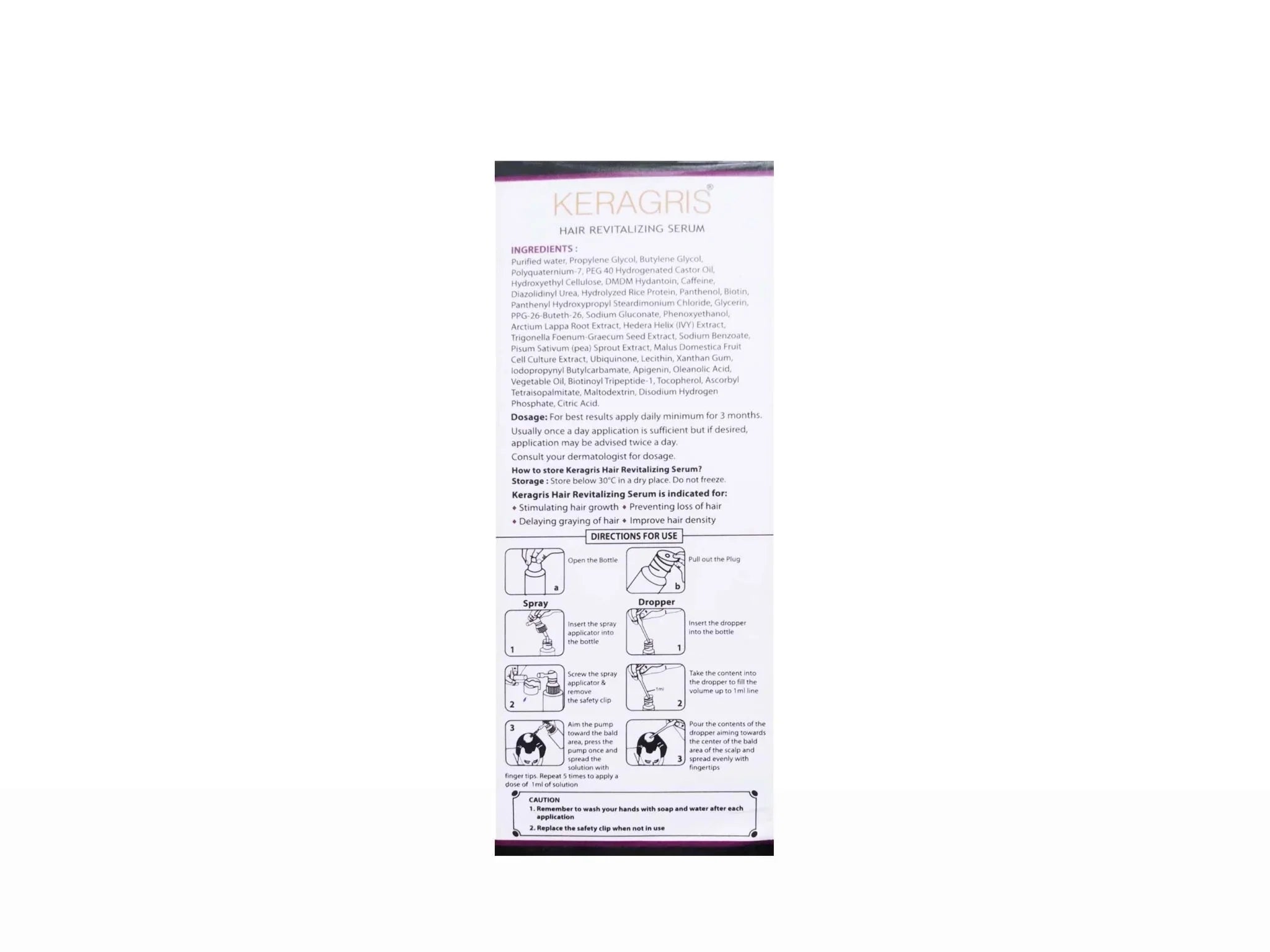 Keragris Hair Revitalizing Serum - Atomic Pharmacy