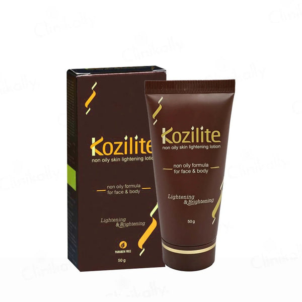 Kozilite Non-Oily Skin Lightening Lotion – For Bright Skin