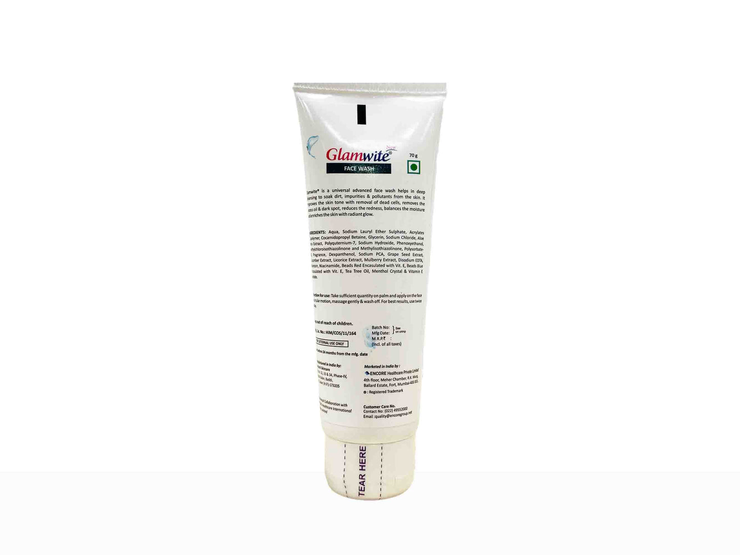 Glamwite Face Wash Atomic Pharmacy