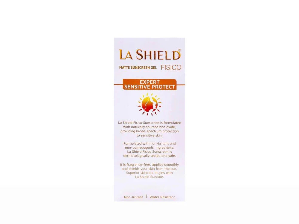 La Shield Fisico Matte Sunscreen Gel SPF 50+ PA+++ - Atomic Pharmacy