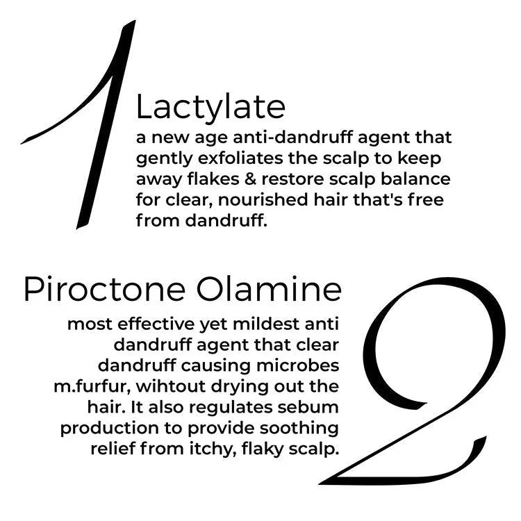 Lactylate Shampoo To Reduce Dandruff - Atomic Pharmacy