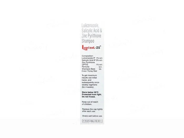 Lupizol-ZS Anti-Dandruff Shampoo - Atomic Pharmacy