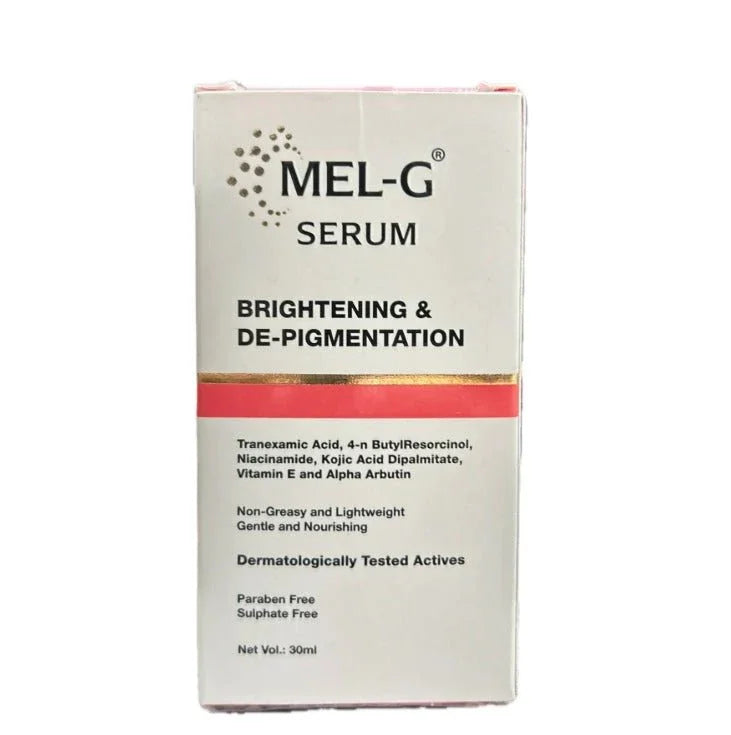 MEL- G Serum (De-pigmenting and Brightening) - Atomic Pharmacy