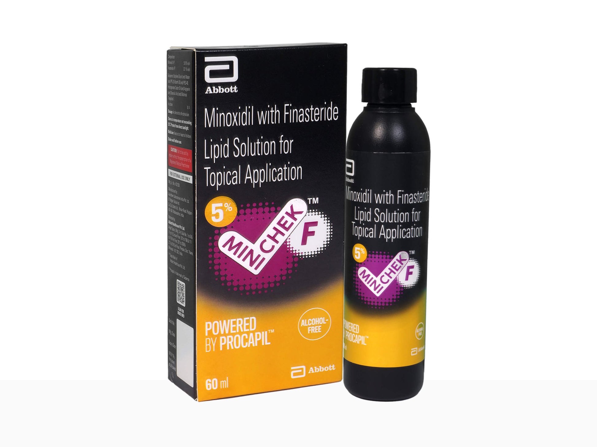 Minichek F 5% Solution - Atomic Pharmacy - Scalp Solution