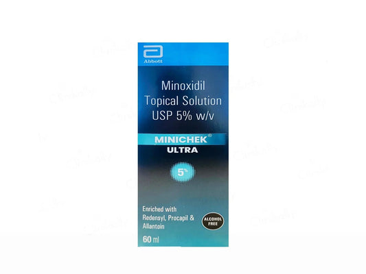 Minichek Ultra 5% Topical Solution - Atomic Pharmacy - Scalp Solution