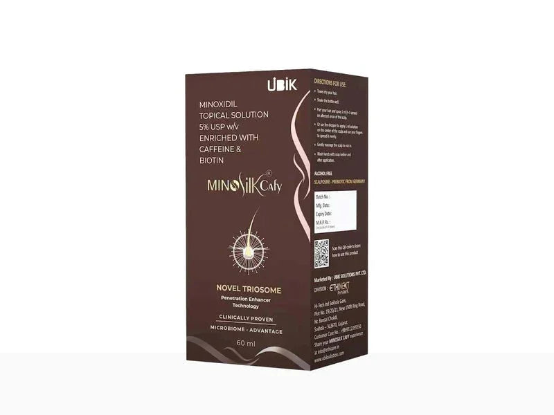 Minosilk Cafy Topical Solution - Atomic Pharmacy