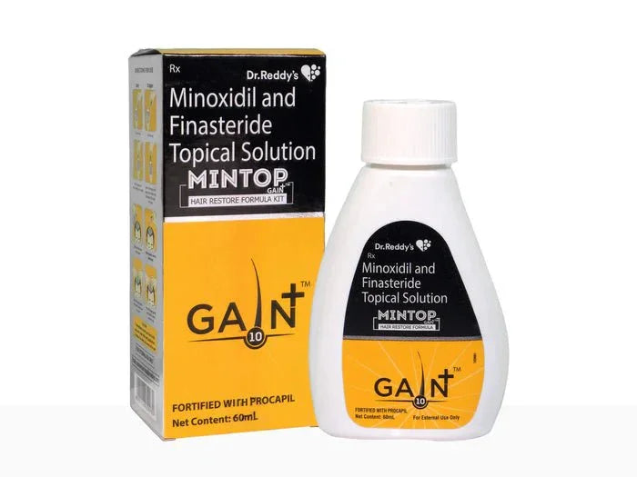 Mintop Gain+ 10 Hair Restore Formula Kit - Atomic Pharmacy