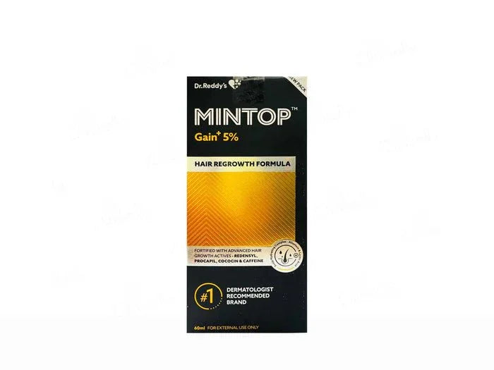 Mintop Gain+ 5 Hair Regrowth Formula - Atomic Pharmacy