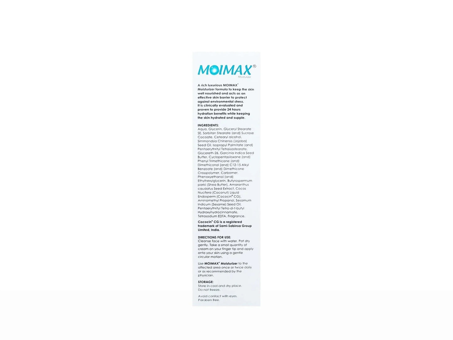 Moimax Moisturizer Cream - Atomic Pharmacy - Skin Cream