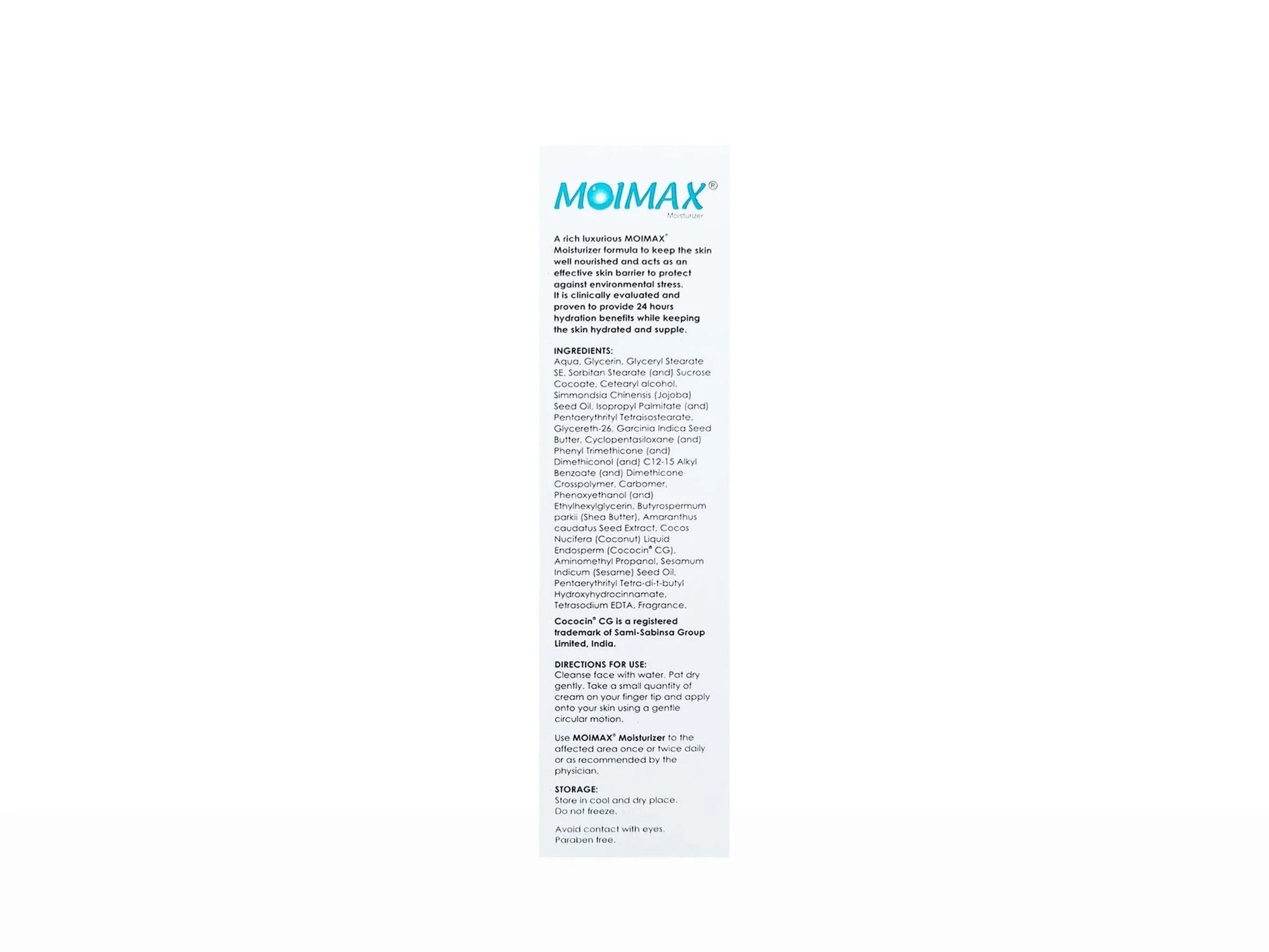 Moimax Moisturizer Cream - Atomic Pharmacy - Skin Cream