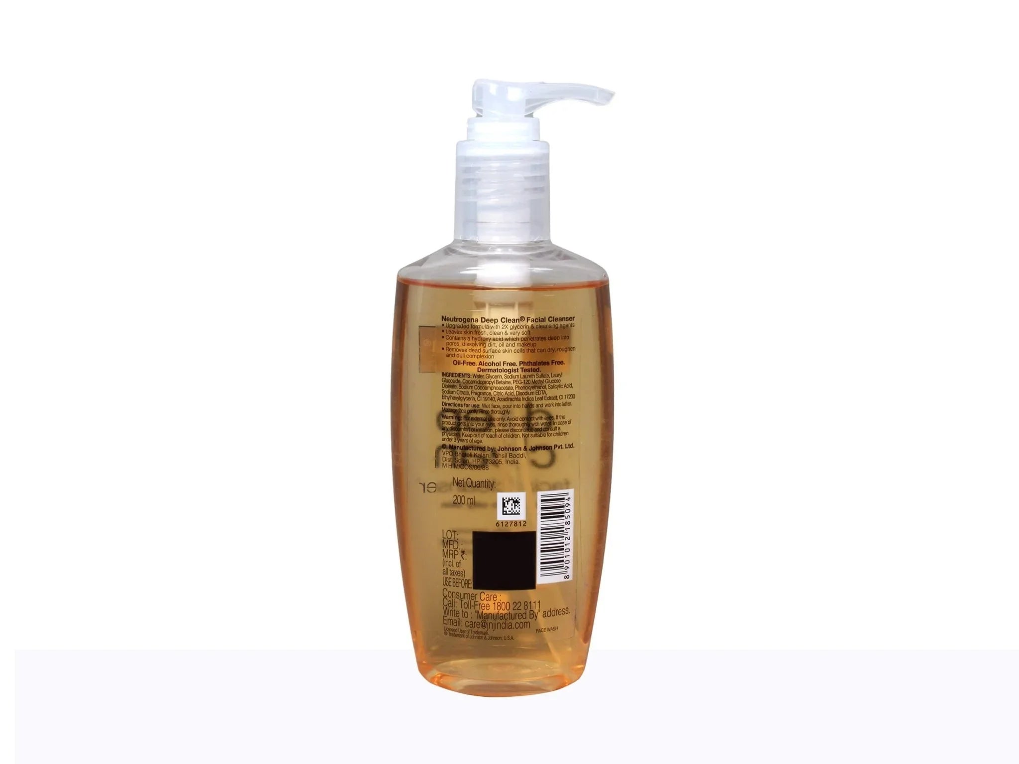 Neutrogena Deep Clean Facial Cleanser - Atomic Pharmacy