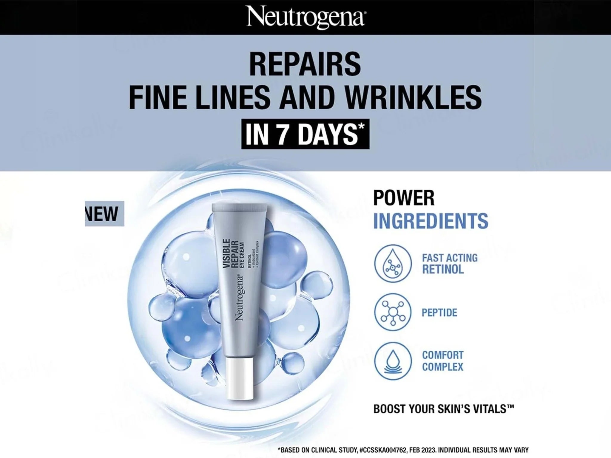 Neutrogena Visible Repair Eye Cream With Retinol - Atomic Pharmacy
