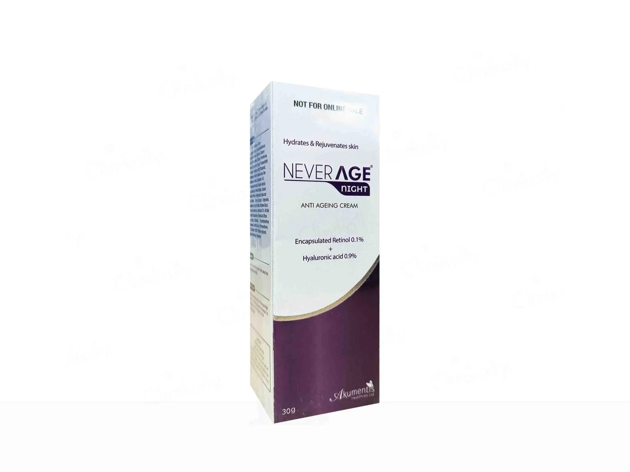 Neverage Night Anti Ageing Cream - Atomic Pharmacy