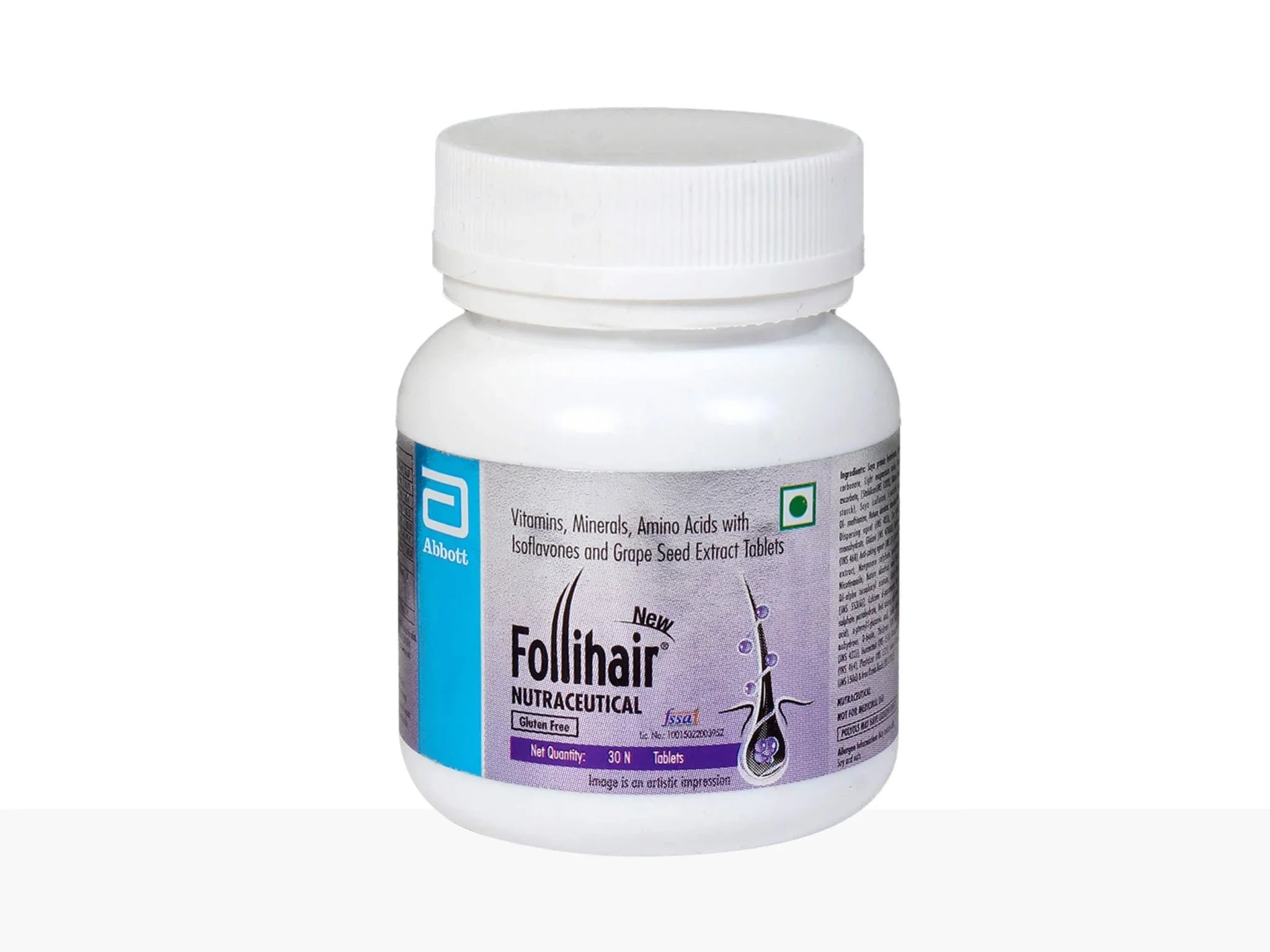 New Follihair Tablet (Bottle) - Atomic Pharmacy - Hair Supplement