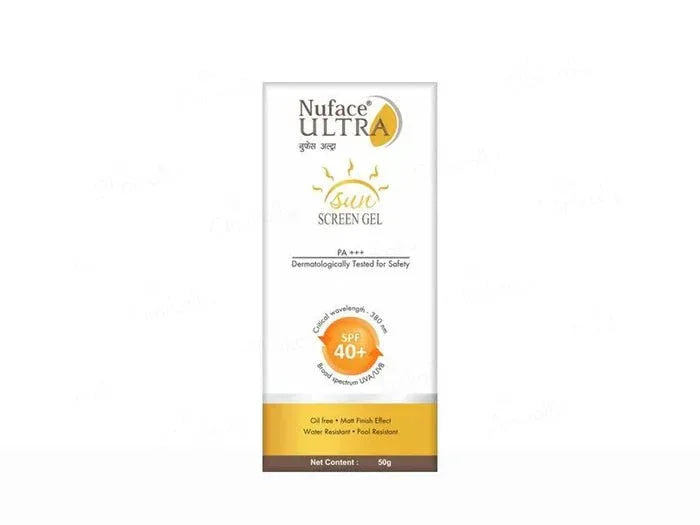 Nuface Ultra Sunscreen Gel SPF 40+ PA+++ - Atomic Pharmacy