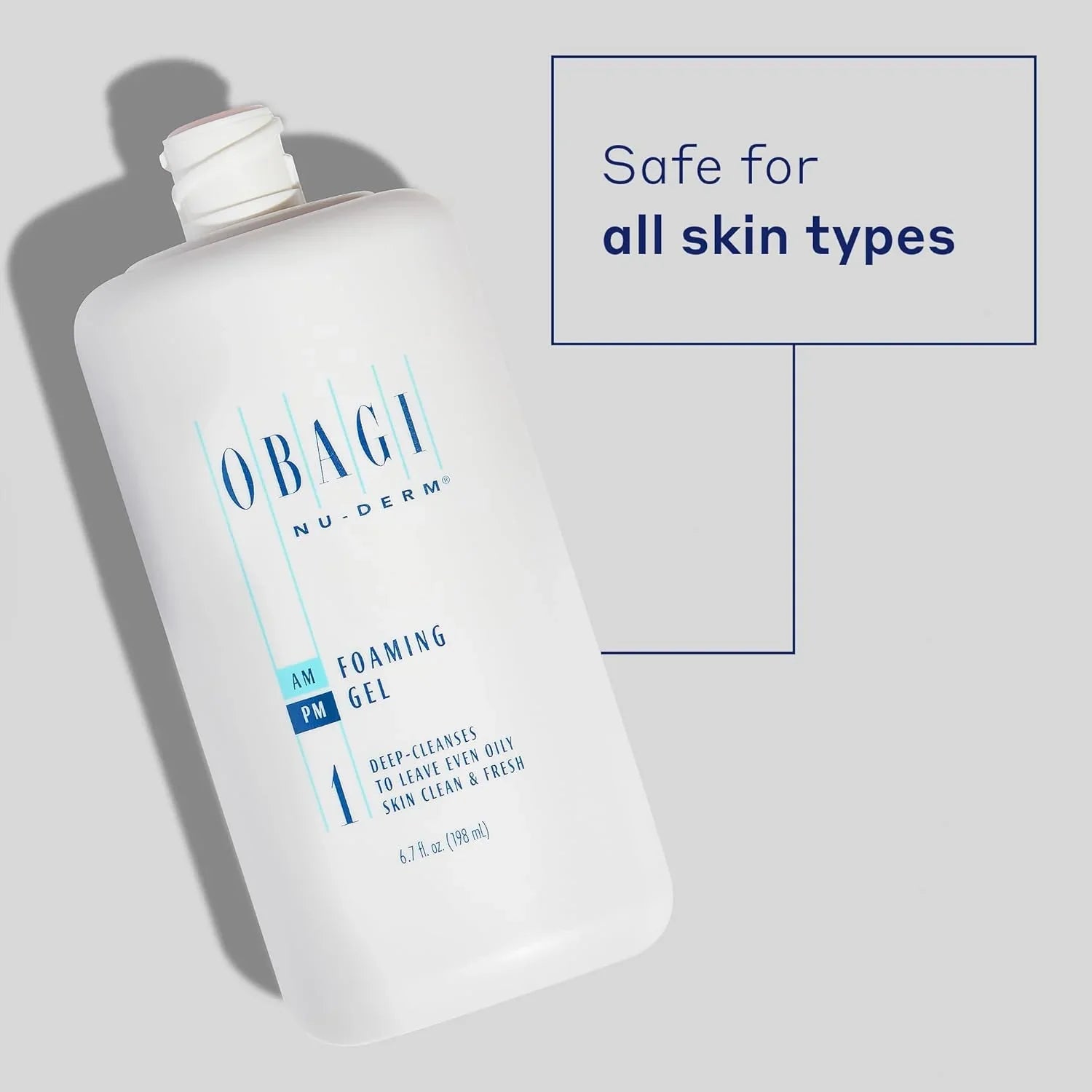 Obagi Medical Nu Derm Foaming Gel Deep Cleanses - Atomic Pharmacy