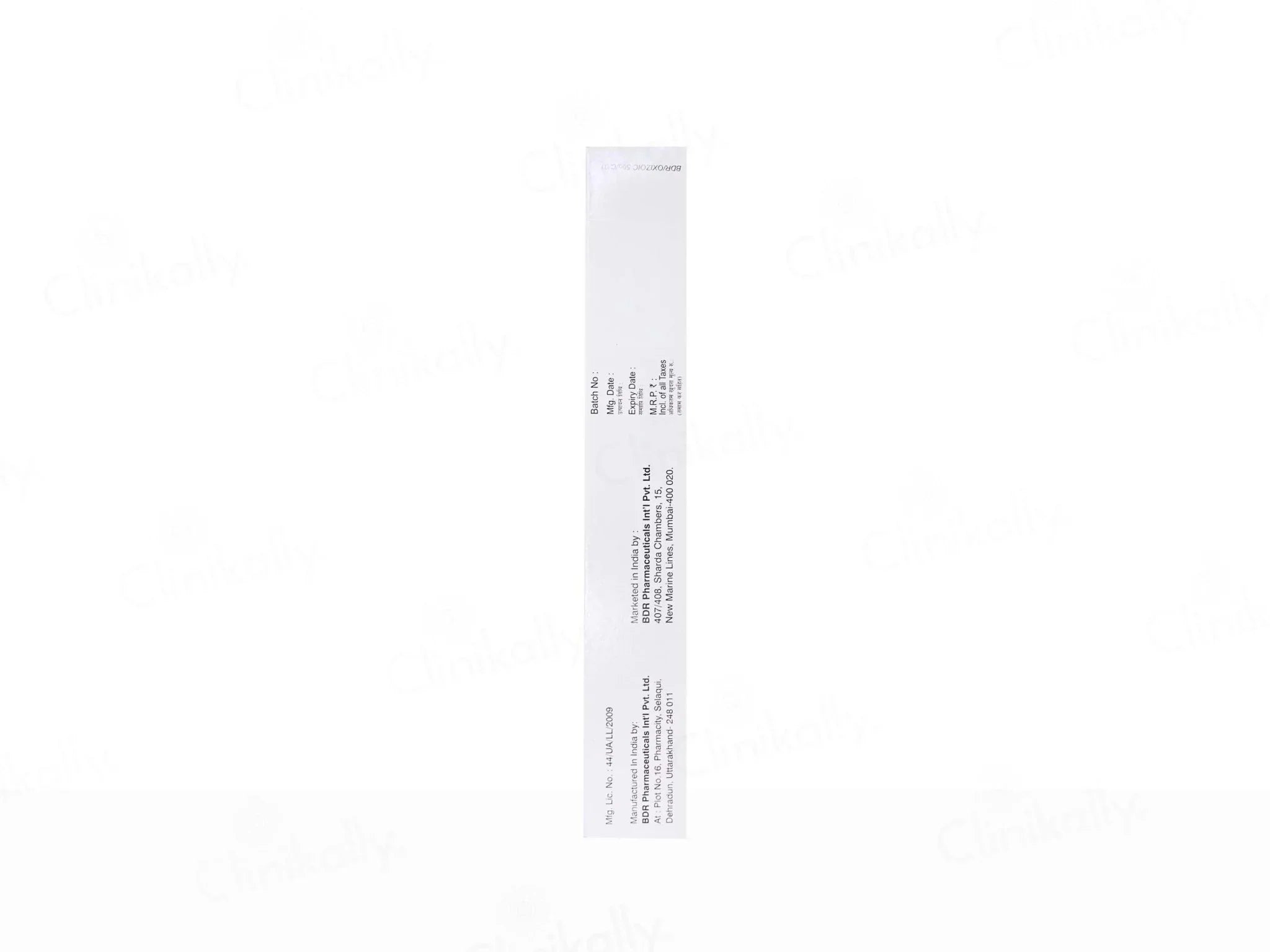 Oxizoic 1% Cream - Atomic Pharmacy