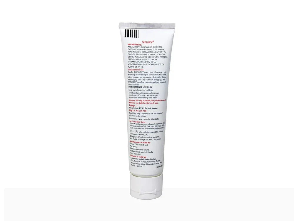 Papulex Soap Free Cleansing Gel - Atomic Pharmacy