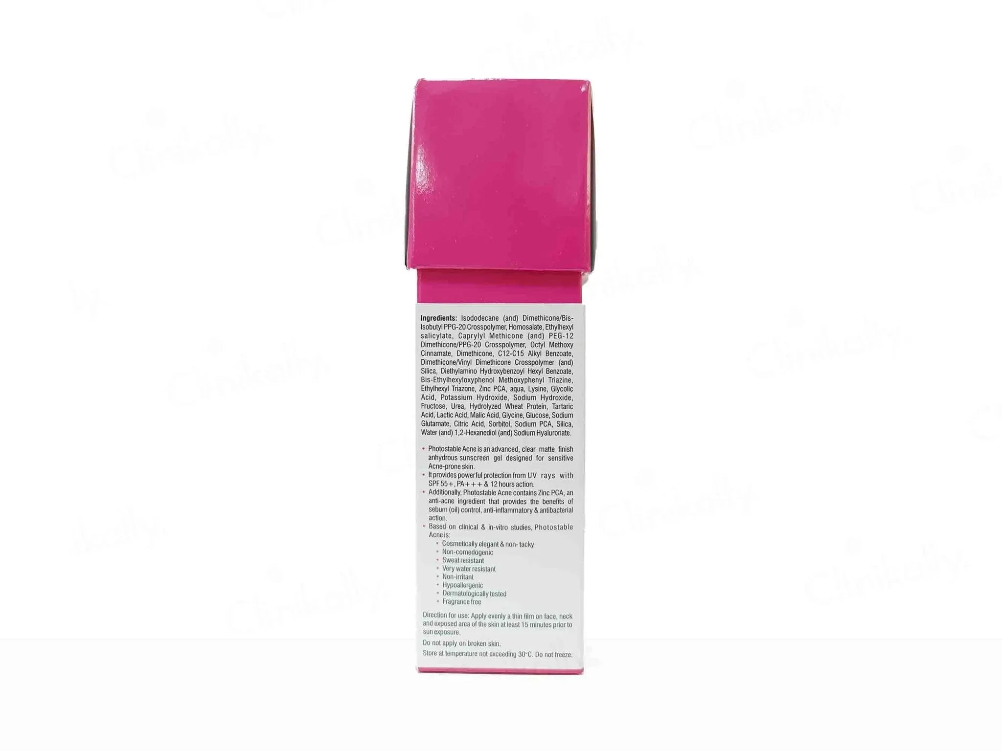 Photostable Acne Sunscreen Gel SPF 55+ PA+++ - Atomic Pharmacy