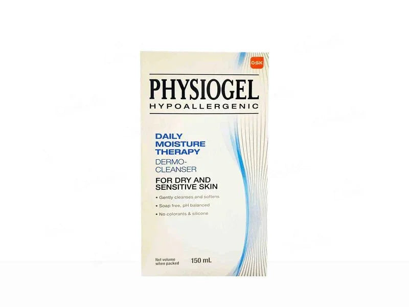 Physiogel Hypoallergenic Daily Moisture Therapy Dermo-Cleanser For Dry & Sensitive Skin - Atomic Pharmacy